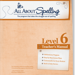 All About Spelling Level 6 Teacher's Manual