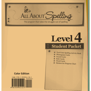 All About Spelling Level 4 Student Packet