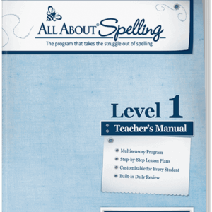 All About Spelling Level 1 Teacher's Manual