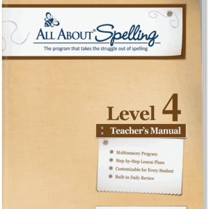 All About Spelling Level 4 Teacher's Manual