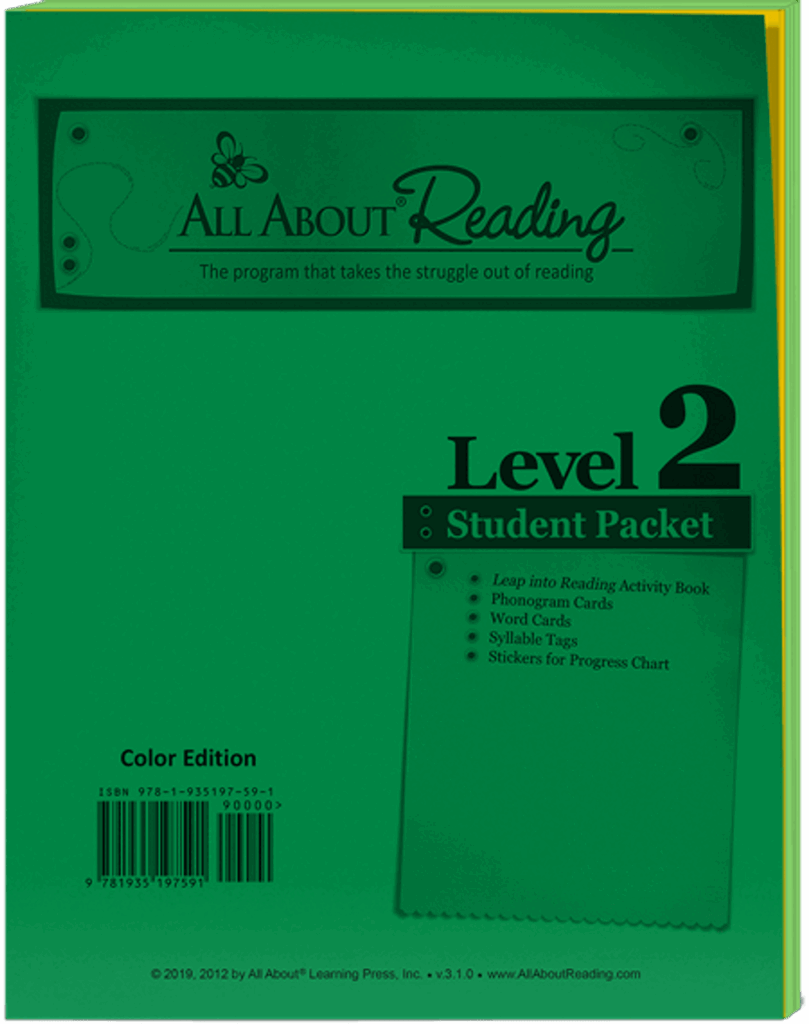 All About Reading Level 2 Teacher's Manual - The Homeschooling Network
