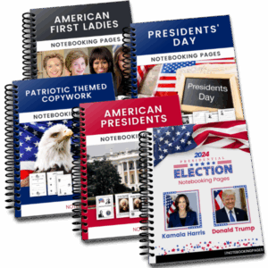 American Presidents Notebooking Pages Bundle