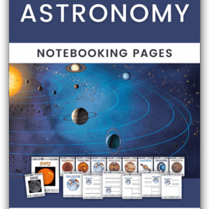 Astronomy Notebooking Pages