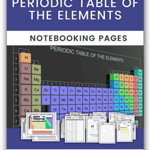 Periodic Table of Elements Notebooking Pages
