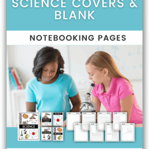 Science Covers and Blank Notebooking Pages