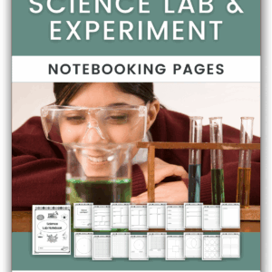 Science Lab and Experiment Notebooking Pages