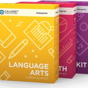 Calvert Kindergarten 2-Subject Complete Set with Starter Kit