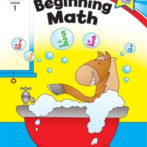Carson Dellosa | Beginning Math Workbook | 1st Grade, 64pgs (Home Workbooks) (Volume 2)