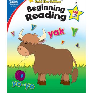 Carson Dellosa Beginning Reading Book, Kindergarten