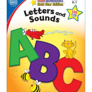 Carson Dellosa Letters and Sounds Phonics Book