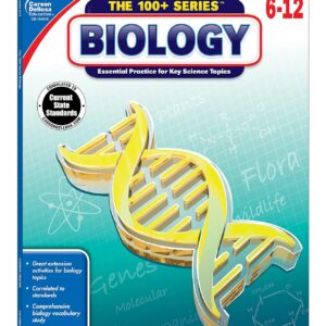 Carson Dellosa The 100 Series: Biology Workbook