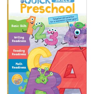 Carson Dellosa Quick Skills Preschool Workbook