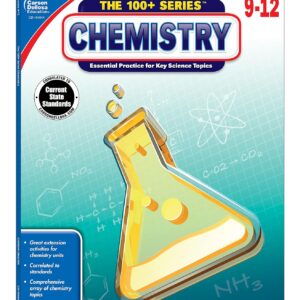 Carson Dellosa The 100 Series Chemistry Workbook (Volume 4)
