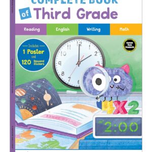 Carson Dellosa Complete Book of Third Grade Workbook