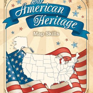 Map Skills Book - Abeka 3rd Grade 3 United States, America Geography Studies Student Activity Work Book