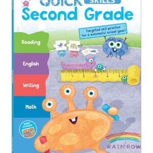 Carson Dellosa Quick Skills Second Grade Workbook