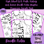 1-Thumbnail-Cover-High-School-EOY-ELA-Math-History-and-Science-Doodle-Notes-Graphic-Organizer-Sample-Pack.png