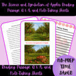 1-Thumbnail-Cover-The-Science-and-Symbolism-of-Apples-Reaiding-Passage-Q-A-and-Note-Taking-Sheets.png