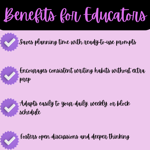 4-Benefits-for-Educators-50-High-School-ELA-Fall-Themed-Writing-Prompts-Note-Taking-Sheets.png